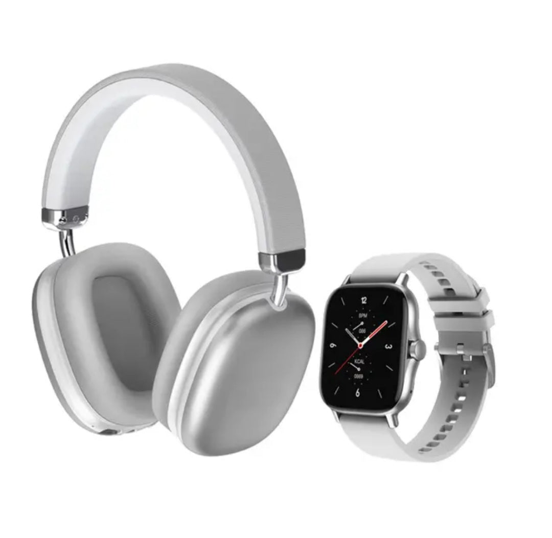 Set Auriculares P9 +Smartwatch (reloj inteligente)